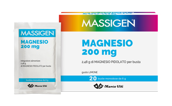 MASSIGEN MAGNESIO 20 BUSTINE - Newepa Srl
