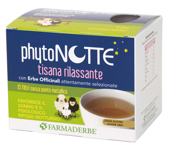 PHYTO NOTTE TISANA RILASSANTE 15 FILTRI DA 18 G - Newepa Srl