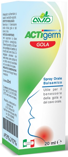 ACTIGERM GOLA SPRAY 20 ML - Newepa Srl