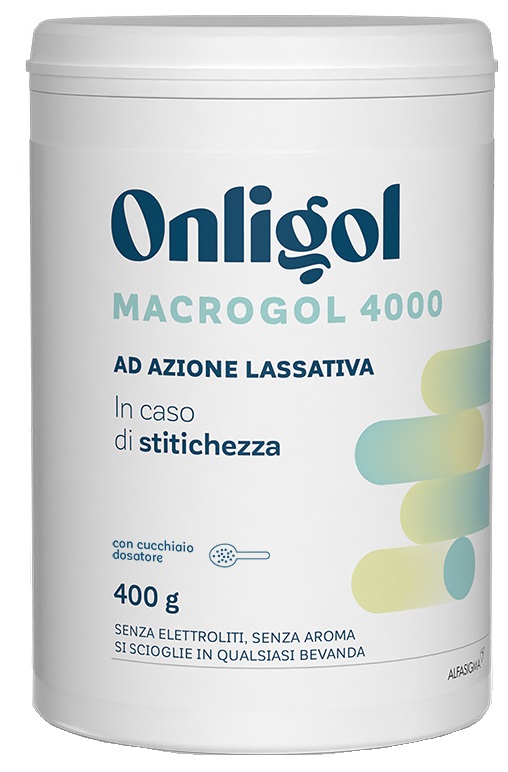 ONLIGOL MACROGOL 4000 400 G SENZA ZUCCHERO - Newepa Srl