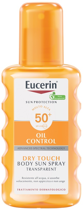 EUCERIN SUN SPRAY TRANSPARENT SPF50 200 ML - Newepa Srl