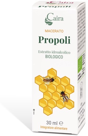 CAIRA PROPOLI MACERATO IDROALCOLICO BIO GOCCE 30 ML - Newepa Srl