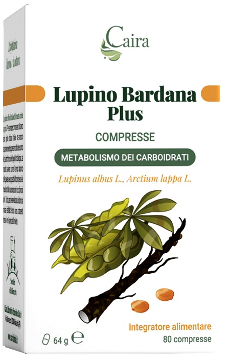 CAIRA LUPINO BARDANA PLUS 80 COMPRESSE DA 0,8 G - Newepa Srl