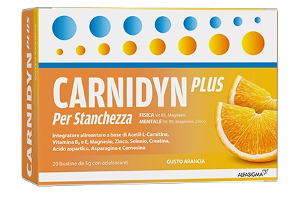 CARNIDYN PLUS 20 BUSTINE DA 5 G GUSTO ARANCIA - Newepa Srl