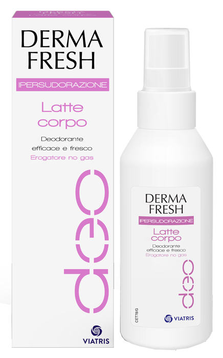 DERMAFRESH IPERSUDORAZIONE LATTE CORPO DEODORANTE 100 ML - Newepa Srl