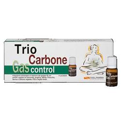 TRIOCARBONE GAS CONTROL 7 FLACONCINI 10 ML - Newepa Srl