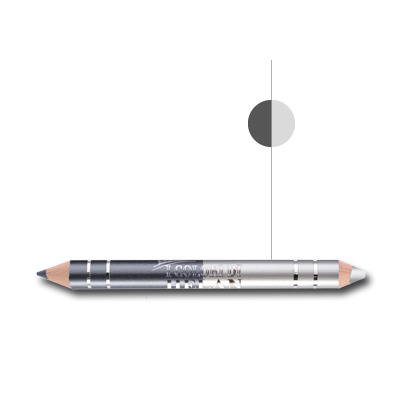 I COLORI DI HELAN BIO MATITA DUO OCCHI OPALINE GRIGIO ANTRACITE - Newepa Srl