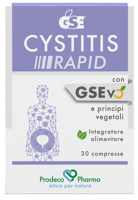 GSE CYSTITIS RAPID 30 COMPRESSE - Newepa Srl