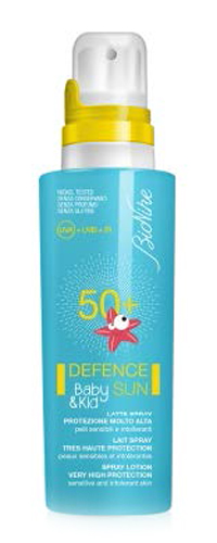 DEFENCE SUN BABY LATTE SOLARE 50+ SPRAY 125 ML - Newepa Srl