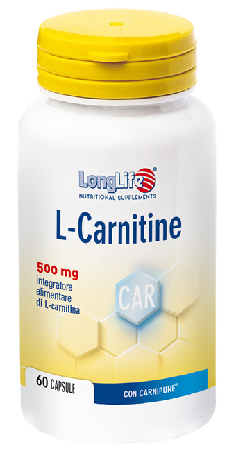 LONGLIFE L-CARNITINE 60 CAPSULE DI GELATINA DA 960 MG - Newepa Srl