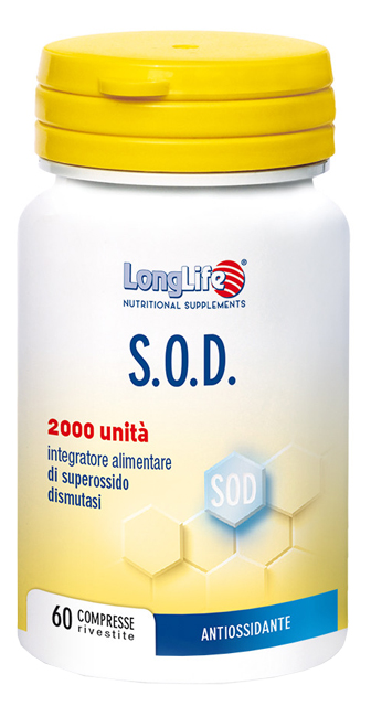 LONGLIFE SOD 2000 60 COMPRESSE RIVESTITE - Newepa Srl