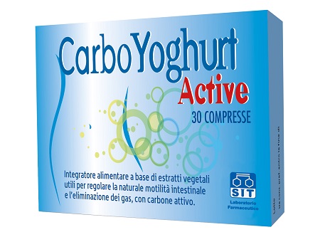 CARBOYOGHURT ACTIVE 30 COMPRESSE - Newepa Srl