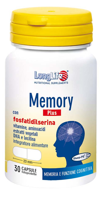 LONGLIFE MEMORY PLUS 30 CAPSULE FOTOPROTETTE - Newepa Srl