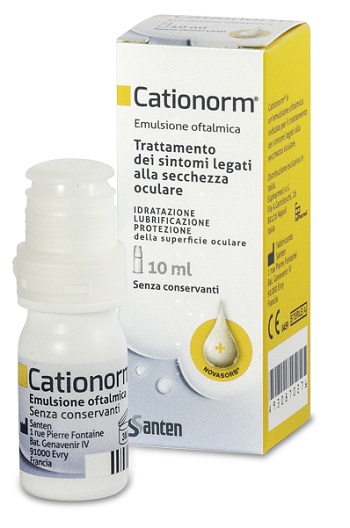 GOCCE OCULARI CATIONORM MULTIDOSE 10 ML - Newepa Srl