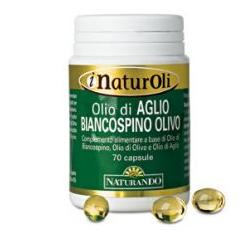 NATUROLI OLIO DI AGLIO BIANCOSPINO OLIVO 70 PERLE - Newepa Srl