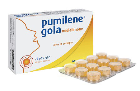 PUMILENE GOLA MIELE LIMONE 24 PASTIGLIE - Newepa Srl