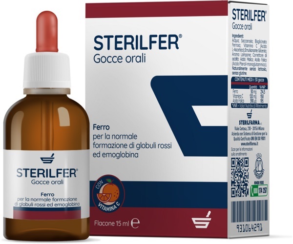 STERILFER GOCCE 15 ML - Newepa Srl