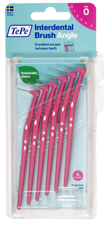 TEPE ANGLE SCOVOLINO ROSA 0,4MM 6 PEZZI - Newepa Srl