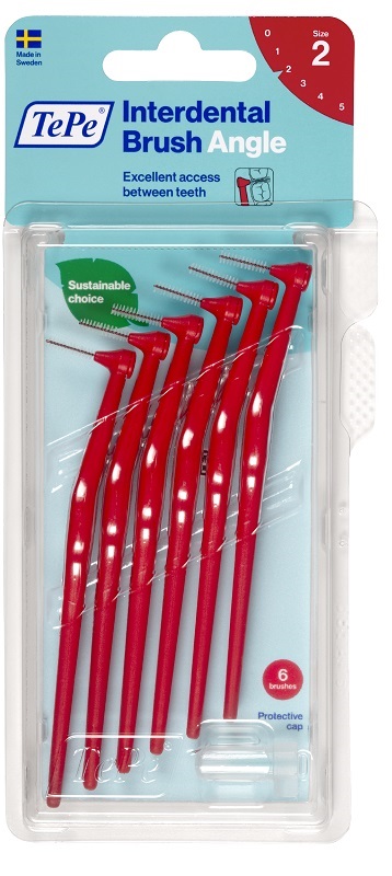 TEPE ANGLE SCOVOLINO ROSSO 0,5MM 6 PEZZI - Newepa Srl