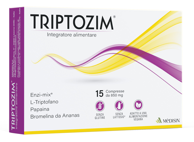 TRIPTOZIM 15 COMPRESSE - Newepa Srl