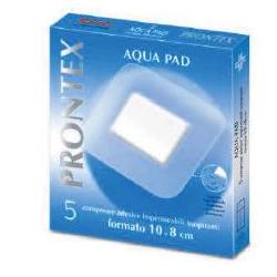 GARZA COMPRESSA PRONTEX AQUA PAD 10X8CM 5 PEZZI - Newepa Srl