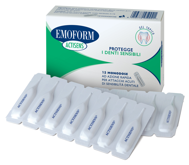 EMOFORM ACTISENS GEL 15 FIALE DA 2 ML - Newepa Srl