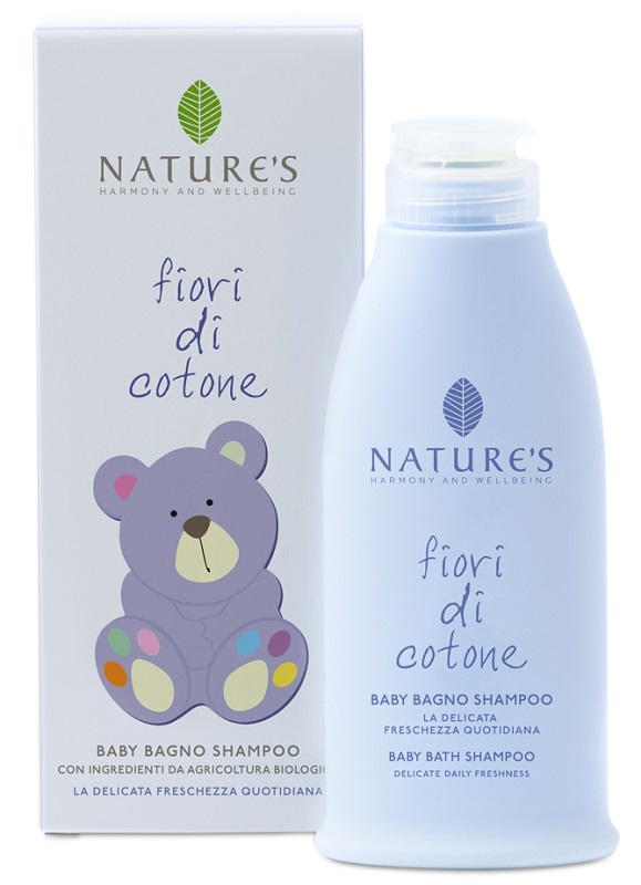 NATURE'S FIORI DI COTONE BABY BAGNO SHAMPOO 150 ML - Newepa Srl