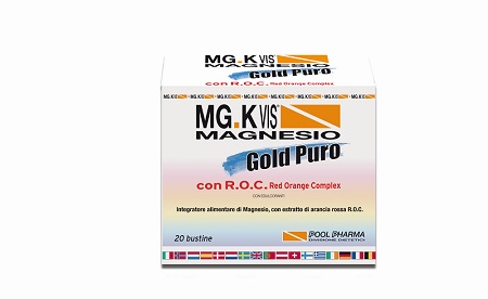 MGK VIS MAGNESIO GOLD PURO 20 BUSTE - Newepa Srl