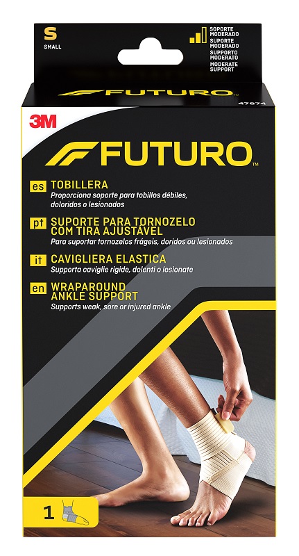 FUTURO CAVIGLIERA ELASTICA LARGE DIMENSIONE 23/25,5CM - Newepa Srl