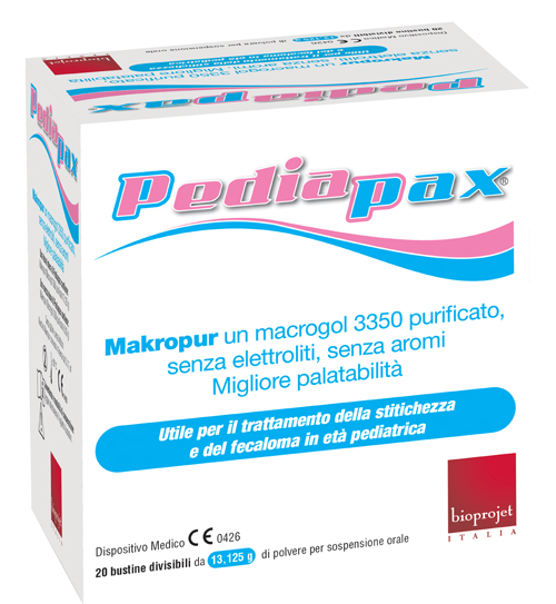 PEDIAPAX POLVERE 20 BUSTINE 13,125 G - Newepa Srl