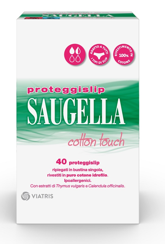 SAUGELLA ASSORBENTI COTTON TOUCH PROTEGGISLIP 40 PEZZI - Newepa Srl
