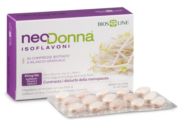BIOSLINE NEODONNA ISOFLAVONI 60 COMPRESSE - Newepa Srl