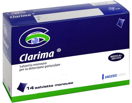 SALVIETTA PERIOCULARE CLARIMA 14 PEZZI - Newepa Srl