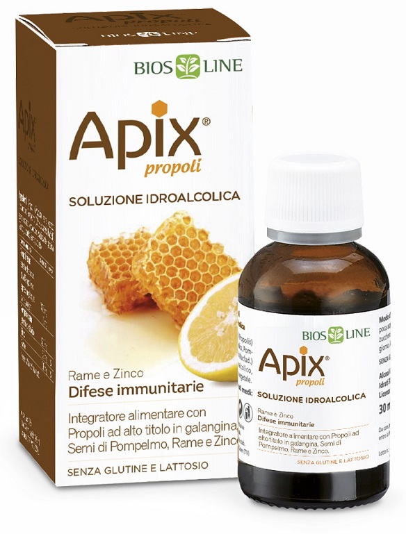 APIX PROPOLI SOLUZIONE IDROALCOLICA 30 ML BIOSLINE - Newepa Srl