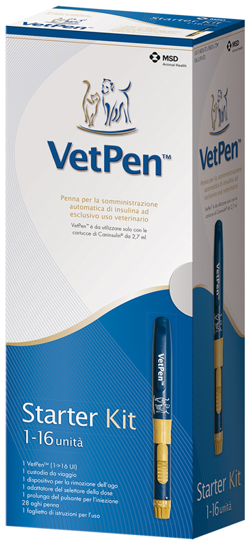 CANINSULIN VET PEN 16 UI STARTER KIT - Newepa Srl