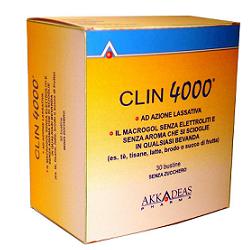 CLIN 4000 LASSATIVO 30 BUSTINE MONOUSO 10 G SENZA ZUCCHERO - Newepa Srl