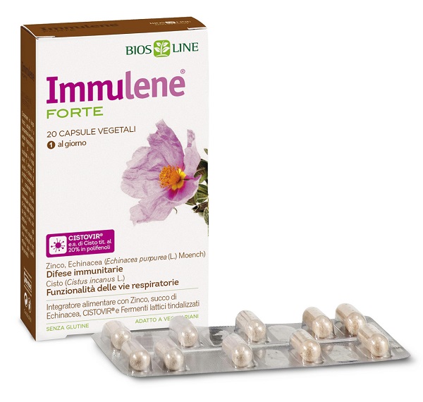 BIOSLINE IMMULENE FORTE 20 CAPSULE - Newepa Srl