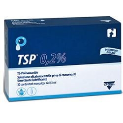 TSP 0,2% SOLUZIONE OFTALMICA UMETTANTE LUBRIFICANTE 30 FLACONCINI MONODOSE 0,5 ML - Newepa Srl