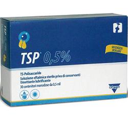 TSP 0,5% SOLUZIONE OFTALMICA UMETTANTE LUBRIFICANTE 30 FLACONCINI MONODOSE 0,5 ML - Newepa Srl