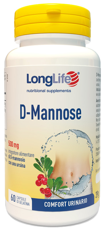 LONGLIFE D-MANNOSE 60 CAPSULE - Newepa Srl