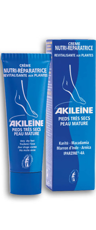 AKILEINE BLU CREMA PIEDI SECCHI 50 ML - Newepa Srl