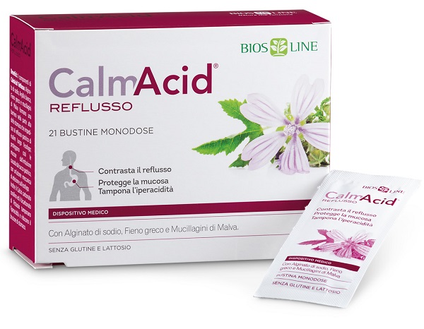 BIOSLINE CALMACID REFLUSSO 21 BUSTINE MONODOSE - Newepa Srl