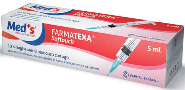 SIRINGA MEDS 5 ML 14 GAUGE 10 PEZZI - Newepa Srl