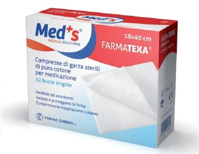 GARZA COMPRESSA MEDS 12/12 18X40CM 12 PEZZI - Newepa Srl