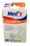 CEROTTO MEDS STRIP DELICATO TESSUTO NON TESSUTO MEDIO 20 PEZZI - Newepa Srl