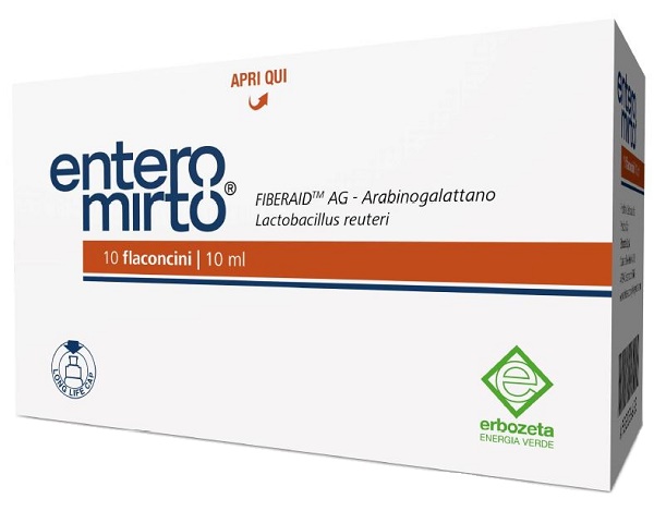 ENTERO MIRTO 10 FLACONCINI DA 10 ML - Newepa Srl