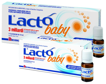 LACTO BABY 12 FLACONCINI 3 MILIARDI 10 ML - Newepa Srl