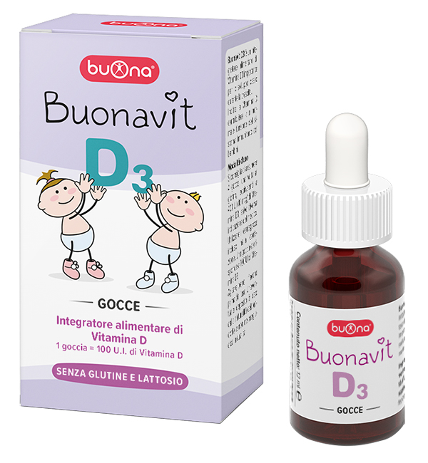 BUONAVIT D3 12 ML - Newepa Srl