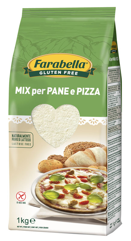 FARABELLA FARINA PREPARATO PANE/PIZZA 1 KG - Newepa Srl