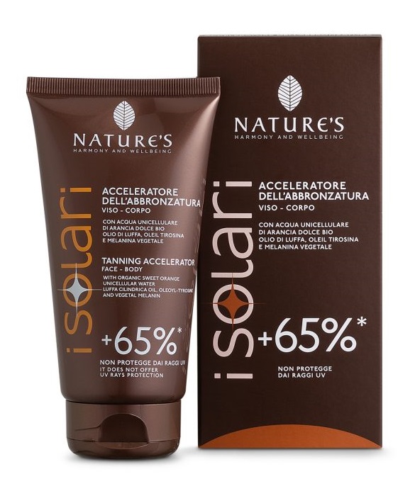 NATURE'S I SOLARI ACCELERATORE DELL'ABBRONZATURA +65% 150 ML - Newepa Srl